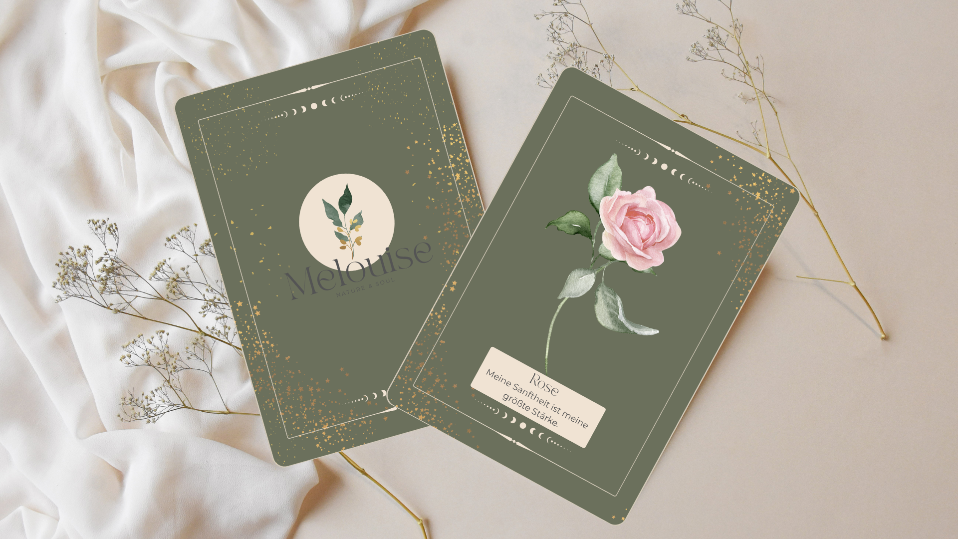 Pflanzenorakel, digitales Kartenset, Blooming Soul Cards